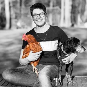 Hühnerrettung NRW - Abbildung Ariane Schürmann